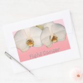 Sticker Rectangulaire Lutter contre le cancer (Enveloppe)