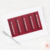 Sticker Rectangulaire Luttez pour la liberté du feu d'artifice ! (Enveloppe)