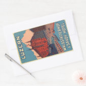 Sticker Rectangulaire Luzern Waldtatterhof et hôtel savoy (Enveloppe)