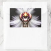 Sticker Rectangulaire Lypidian II Fractal Art (Sac)