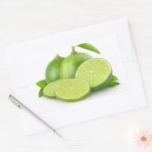 Sticker Rectangulaire Lys tranchés (Enveloppe)