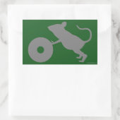 Sticker Rectangulaire M. Jingles de Green Mile (Sac)