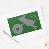 Sticker Rectangulaire M. Jingles de Green Mile (Enveloppe)