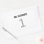 Sticker Rectangulaire M./Mlle Ultimate (Enveloppe)