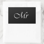 Sticker Rectangulaire M. Monogram (Sac)