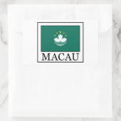 Sticker Rectangulaire Macao (Sac)