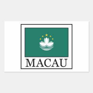 Sticker Rectangulaire Macao