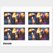 Sticker Rectangulaire Magasin spatial (Feuille)