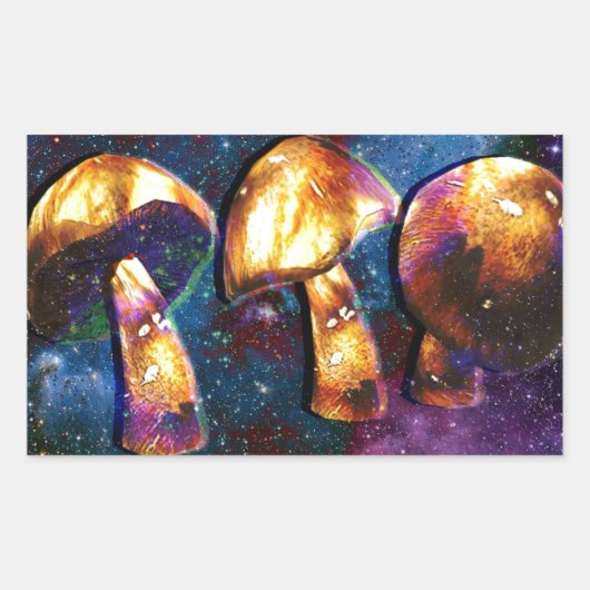 Sticker Rectangulaire Magasin spatial (Devant)