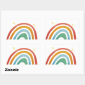 Sticker Rectangulaire Magic Rainbow (Feuille)