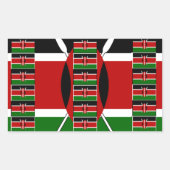 Sticker Rectangulaire 🇰 🇪 Magical Kenya : Le cadre de l'unité et de la (Devant)