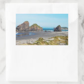 Sticker Rectangulaire Magnifique paysage côtier de l'Oregon (Sac)