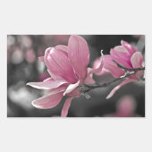 Sticker Rectangulaire Magnolia (Devant)