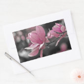 Sticker Rectangulaire Magnolia (Enveloppe)