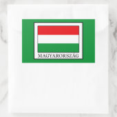 Sticker Rectangulaire Magyarorszag (Sac)