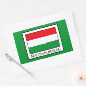 Sticker Rectangulaire Magyarorszag (Enveloppe)