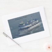 Sticker Rectangulaire Maid of the fuck on the Niagara (Enveloppe)