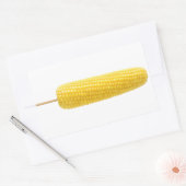 Sticker Rectangulaire Maïs doux sur bâton (Enveloppe)