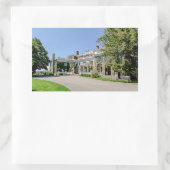 Sticker Rectangulaire Maison du président Franklin D. Roosevelt (Sac)