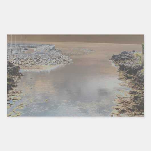 Sticker Rectangulaire Maison légère en Cascais Portugal (Devant)