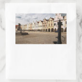 Sticker Rectangulaire Maisons de la Renaissance (Sac)