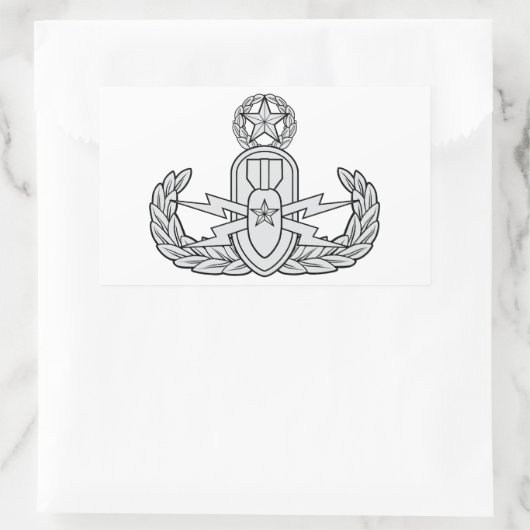 Sticker Rectangulaire Maître EOD (Sac)
