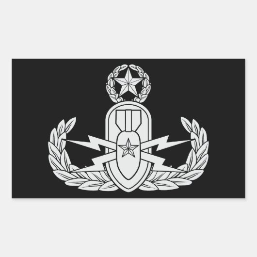 Sticker Rectangulaire Maître EOD (Devant)