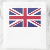 Sticker Rectangulaire Make Britain Great Again UK First Flag (Sac)