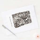 Sticker Rectangulaire Making-of-the-man par Brian Benson (Enveloppe)