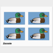 Sticker Rectangulaire Mallard Mallard (Feuille)