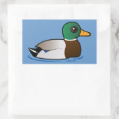 Sticker Rectangulaire Mallard Mallard (Sac)