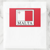 Sticker Rectangulaire Malte (Sac)