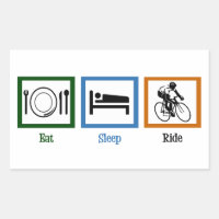 Mangez la marche du sommeil (cyclistes)