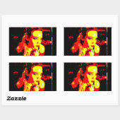 Sticker Rectangulaire Manic Kin 2 (Feuille)