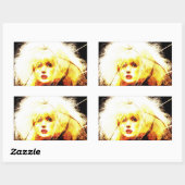 Sticker Rectangulaire Manic Kin 4 (Feuille)