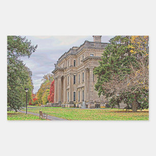 Sticker Rectangulaire Manoir Vanderbuilding