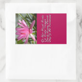 Sticker Rectangulaire Mantra de Gayatri (Sac)