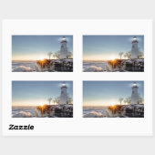Sticker Rectangulaire Marblehead Lighthouse (Feuille)