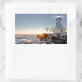 Sticker Rectangulaire Marblehead Lighthouse (Sac)
