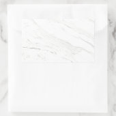 Sticker Rectangulaire Marbre blanc (Sac)