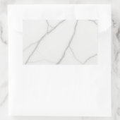 Sticker Rectangulaire Marbre Blanc (Sac)