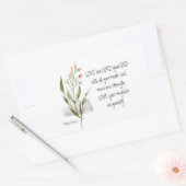 Sticker Rectangulaire Marc 12:30-31 AIMEZ l'Eternel, votre DIEU (Enveloppe)