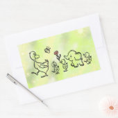 Sticker Rectangulaire Marche (Enveloppe)