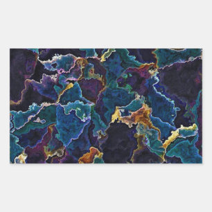 Sticker Rectangulaire Marche à huile