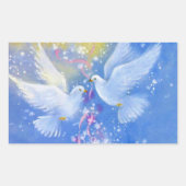 Sticker Rectangulaire Mariage (Devant)