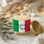 Sticker Rectangulaire Mariage couleur drapeau italien<br><div class="desc">Vous pouvez customiser les couleurs vert rouge et blanc drapeau italien pour créer vos propres autocollants de mariage. Le nom du couple est décoré dans un style calligraphie moderne et décoratif. Modifiez l'espacement des lignes pour modifier l'aspect interconnecté du script. Modifiez le style de police pour créer votre propre message...</div>