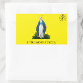 Sticker Rectangulaire Marie : Concasseur de Serpent (Sac)