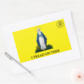 Sticker Rectangulaire Marie : Concasseur de Serpent (Enveloppe)