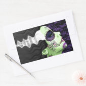 Sticker Rectangulaire Mariée Muertos (Enveloppe)