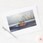 Sticker Rectangulaire Marina/Mariña/Seascape (Enveloppe)